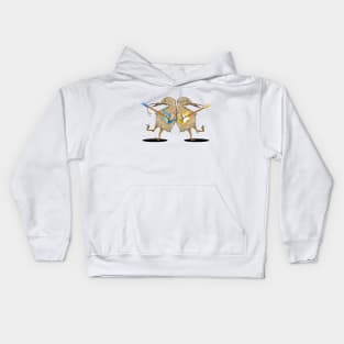 Guitar Duel Kids Hoodie